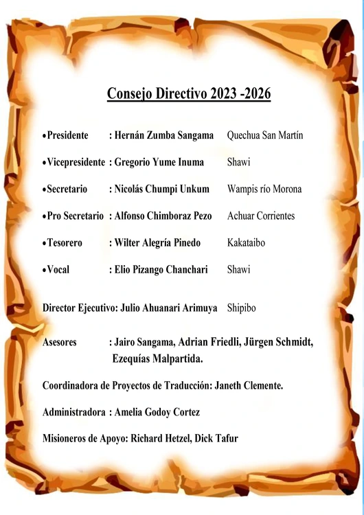 Consejo Directivo 2023 - 2026
